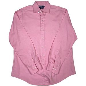 (NWOT) * Flamingo Pink Polo Ralph Lauren Regent Long Sleeve Dress Shirt -Sz 16.5